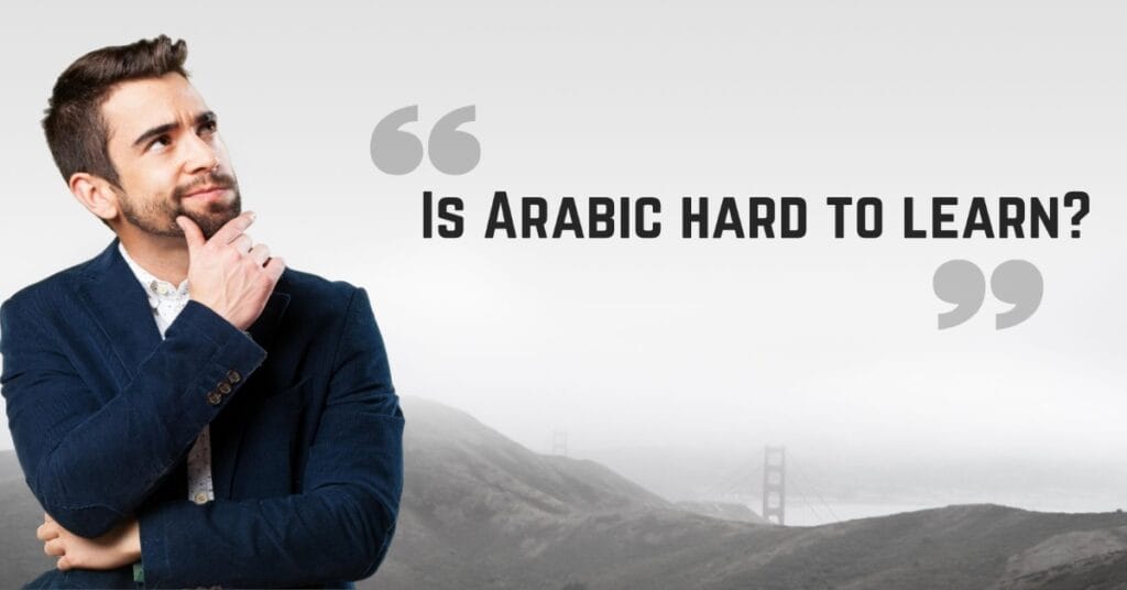 What is the easiest way to learn Arabic?