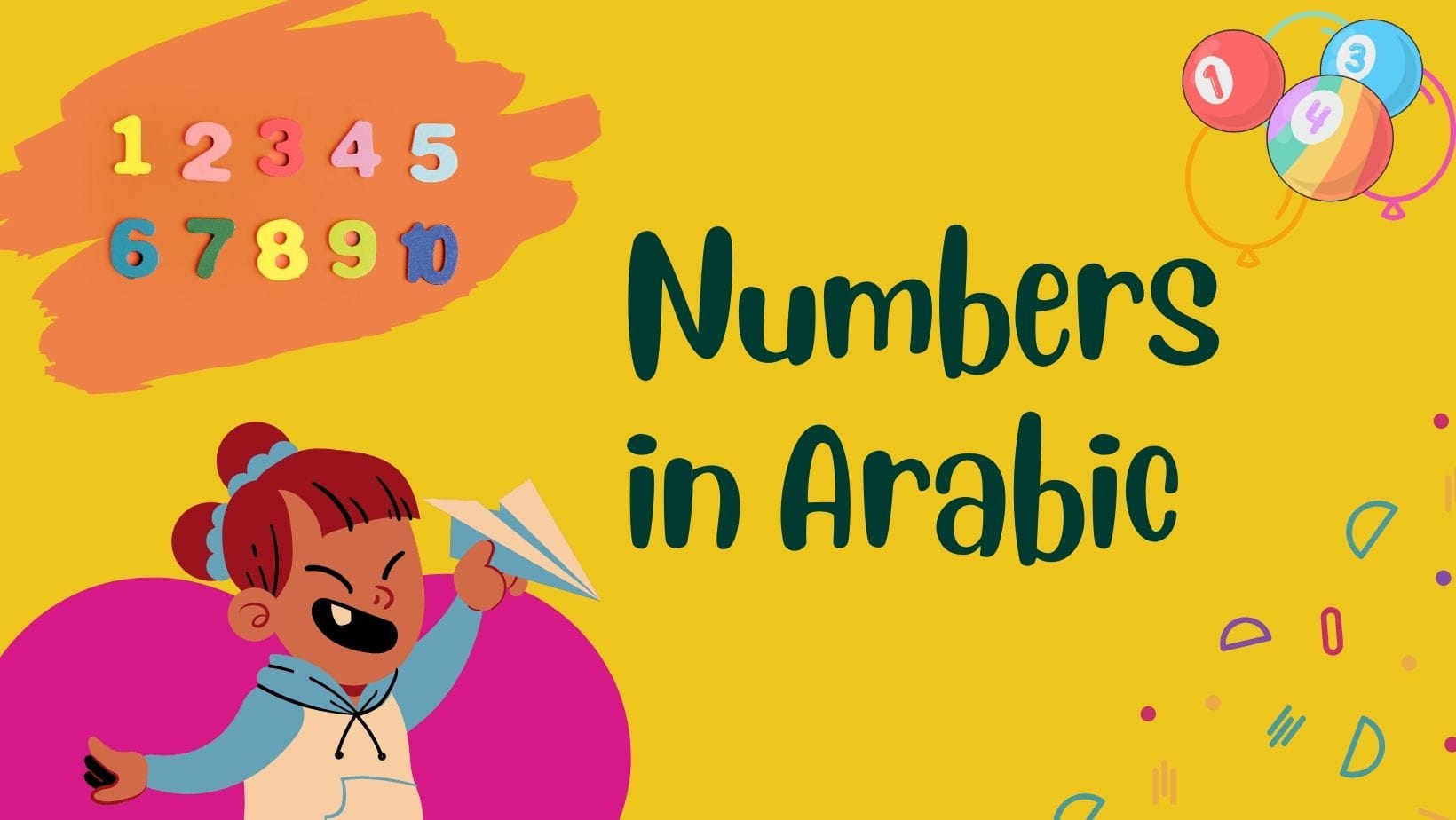 The easiest guide to learn Numbers in Arabic