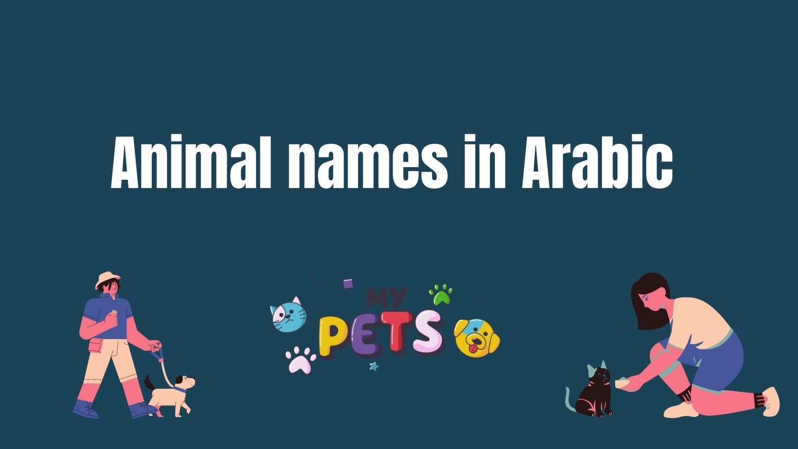 Animal names in Arabic Arabic Alphabet Academy