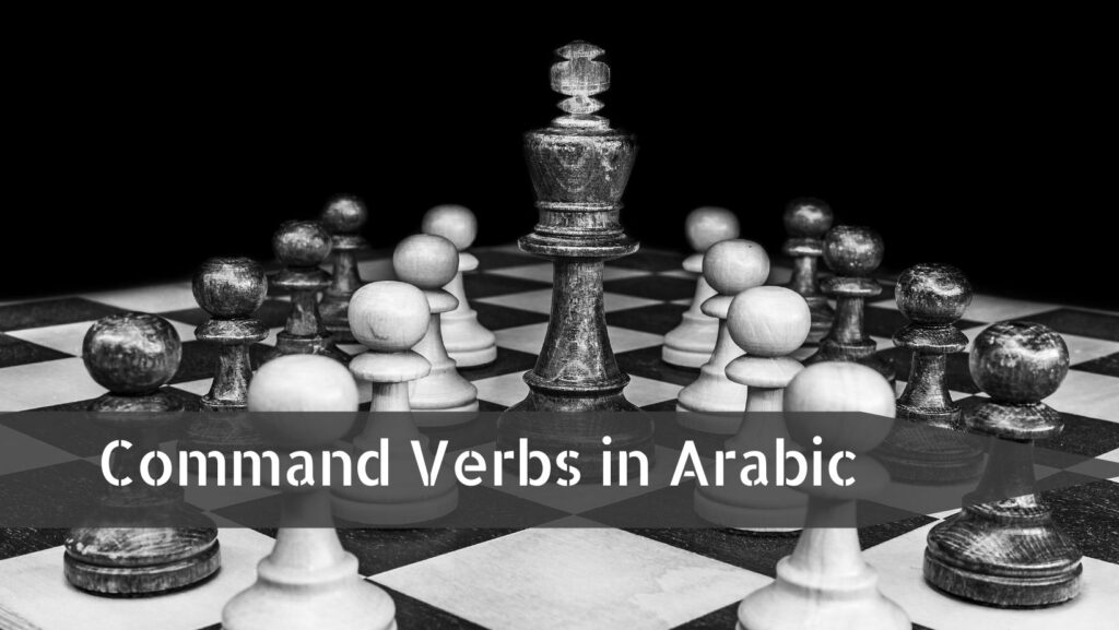 Command Verbs in Arabic