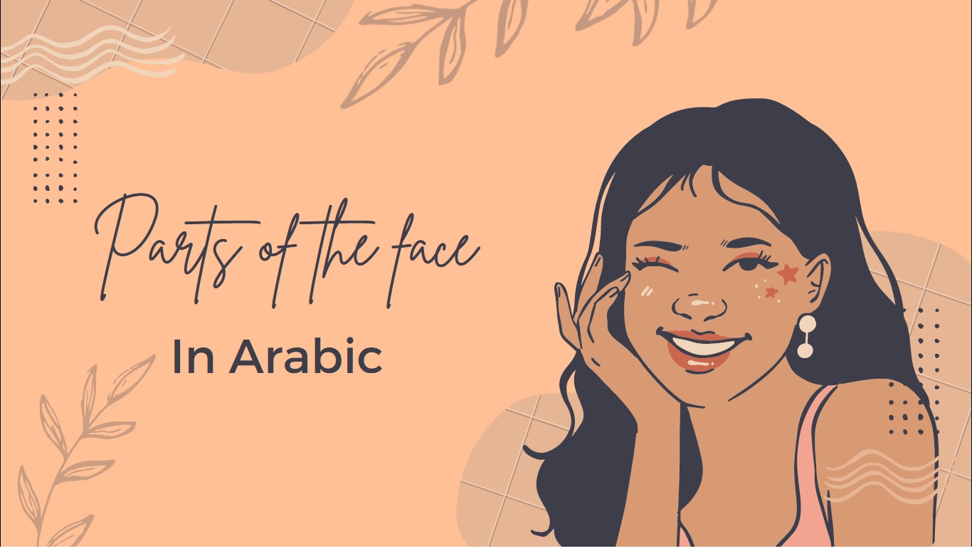 Parts of the face in Arabic